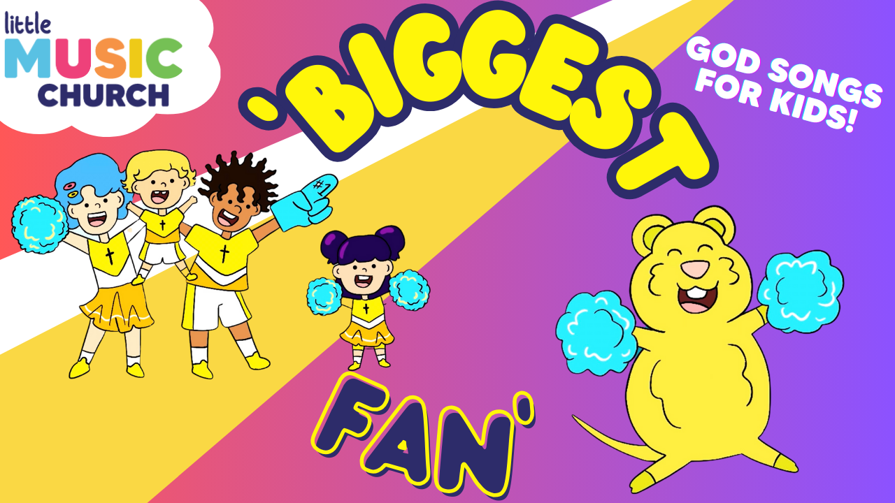 Biggest fan thumbnail pink to purple gradient