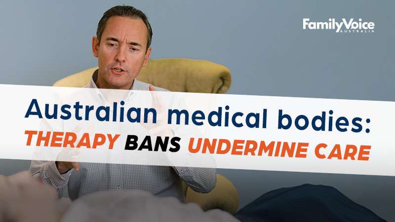 Therapy ban undermines care website